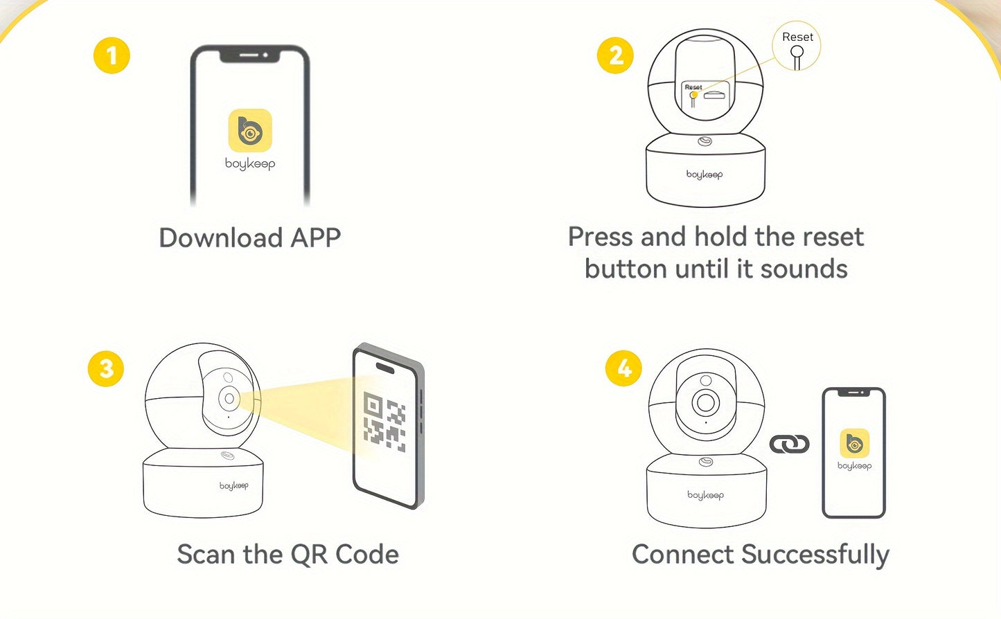 2K Pet Camera with App Control – 5G/2.4GHz WiFi, 360° Pan & Tilt, 2-Way Audio, Night Vision, and Baby Monitoring