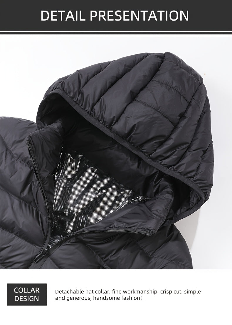 Men’s Smart Heated Jacket with 21 Heating Zones