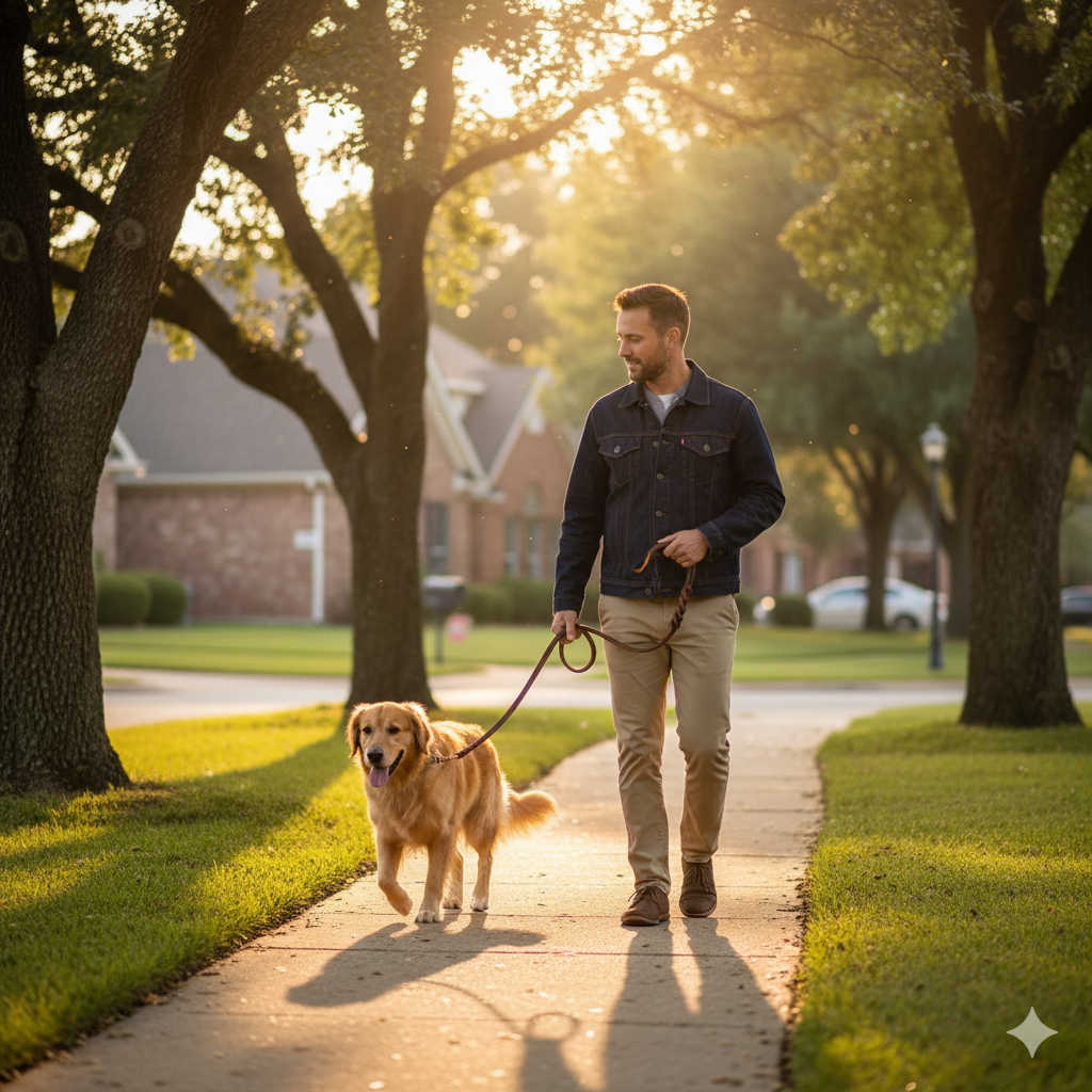 Genuine Leather Dog Leash