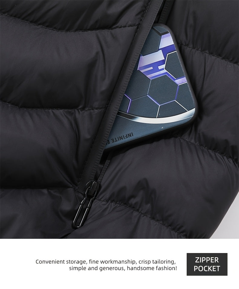 Men’s Smart Heated Jacket with 21 Heating Zones