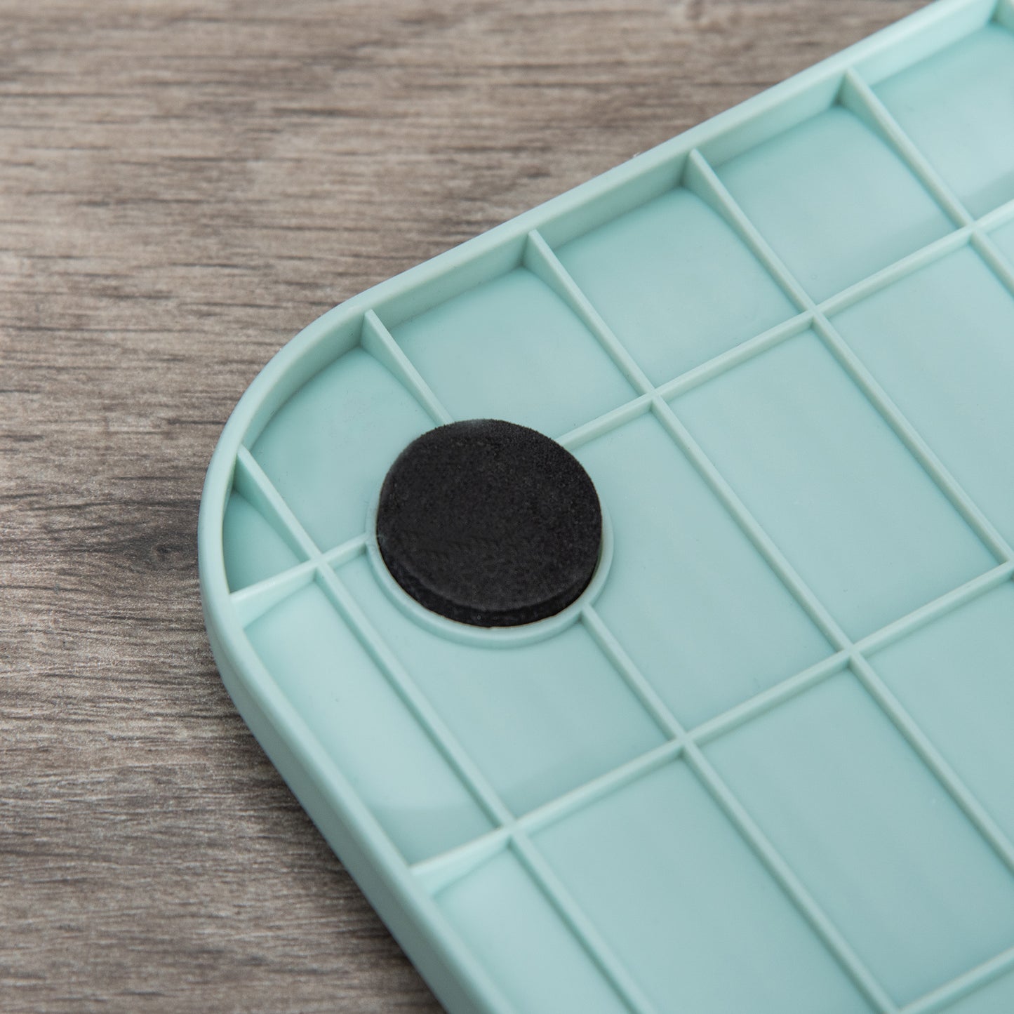 Covered Cat Litter Box with Tray, Scoop  Mat - Green