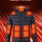 Men’s Smart Heated Jacket with 21 Heating Zones