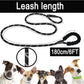 Premium Heavy Duty 6 FT Rope Dog Leash with Padded Handle