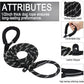 Premium Heavy Duty 6 FT Rope Dog Leash with Padded Handle