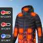 Men’s Smart Heated Jacket with 21 Heating Zones