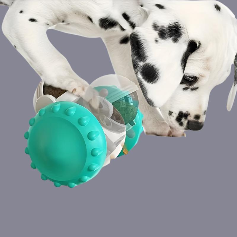 Interactive Pet Food Dispenser Toy For Dogs And Cats - Anti-Overturn Chew Toy, Slow Feeder