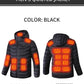 Men’s Smart Heated Jacket with 21 Heating Zones