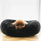 Calming Donut Dog Beds Cuddler, Dog Beds for Medium Large Dogs, Indoor Dog Calming Beds Large,30''