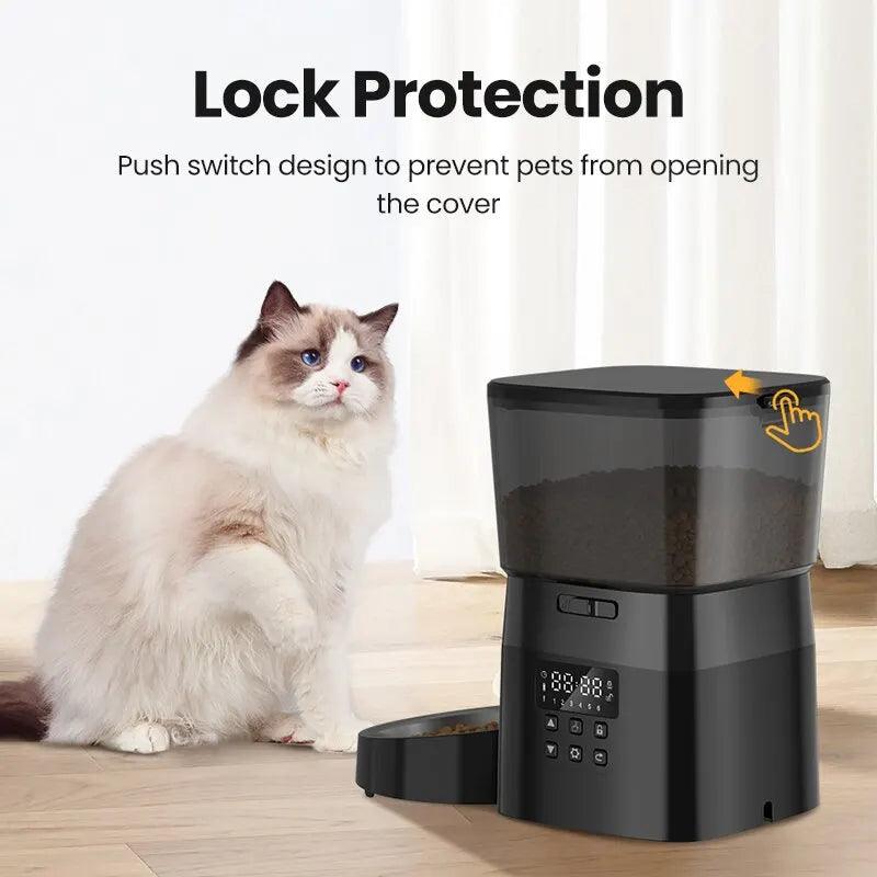 ROJECO Automatic Pet Feeder Button Version 2L - Leash The Love