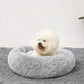 Calming Donut Dog Beds Cuddler, Dog Beds for Medium Large Dogs, Indoor Dog Calming Beds Large,30''