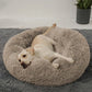 Calming Donut Dog Beds Cuddler, Dog Beds for Medium Large Dogs, Indoor Dog Calming Beds Large,30''