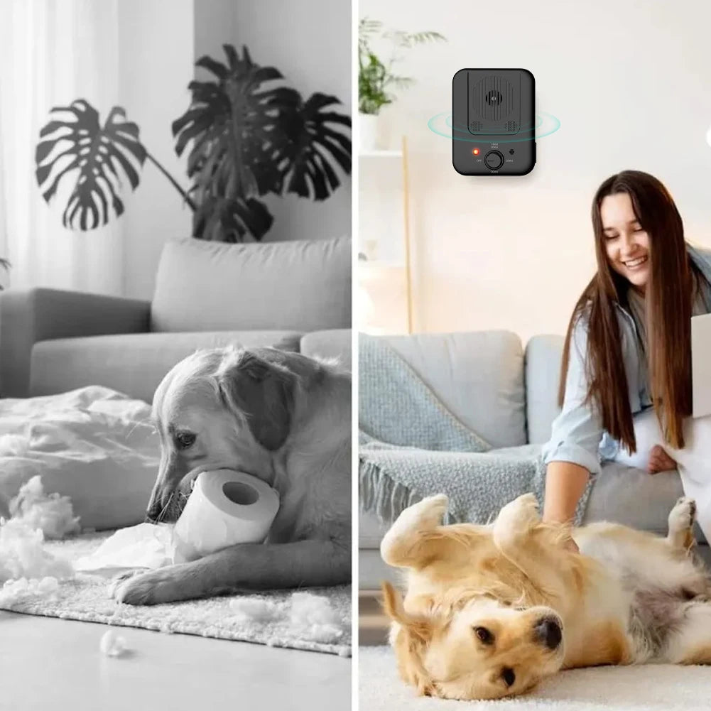 Anti-Barking Ultrasonic Dog Bark Stopper | Rechargeable Dog Deterrent & Pet Repeller 🐶🔇