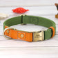 "Engraved dog collar with personalized style"