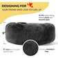 Calming Donut Dog Beds Cuddler, Dog Beds for Medium Large Dogs, Indoor Dog Calming Beds Large,30''