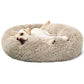 Calming Donut Dog Beds Cuddler, Dog Beds for Medium Large Dogs, Indoor Dog Calming Beds Large,30''