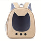 Light Color Transparent Cat Backpack Carrier, Spacious, Comfortable & Breathable Pet Bag 🐱🎒