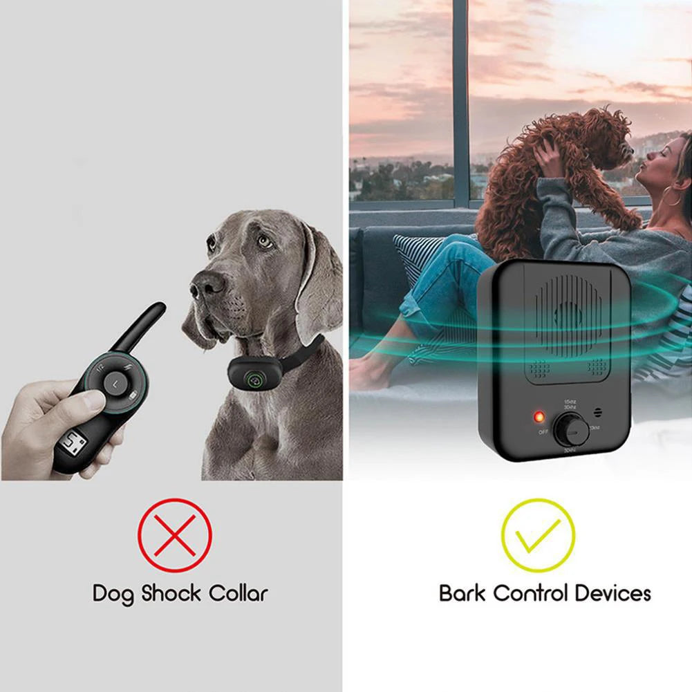 Anti-Barking Ultrasonic Dog Bark Stopper | Rechargeable Dog Deterrent & Pet Repeller 🐶🔇