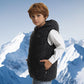 USB-Powered Heated Vest Jacket for Kids - 10-Zone Winter Thermal Waistcoat for Hunting, Hiking, and Outdoor Warmth