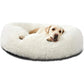 Calming Donut Dog Beds Cuddler, Dog Beds for Medium Large Dogs, Indoor Dog Calming Beds Large,30''