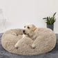 Calming Donut Dog Beds Cuddler, Dog Beds for Medium Large Dogs, Indoor Dog Calming Beds Large,30''