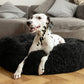 Calming Donut Dog Beds Cuddler, Dog Beds for Medium Large Dogs, Indoor Dog Calming Beds Large,30''