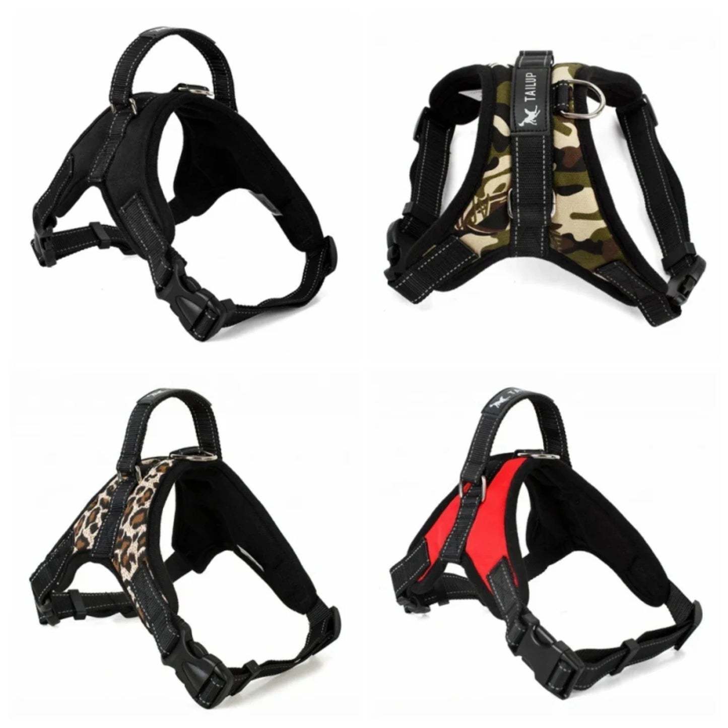 Adjustable Comfortable Large Dog Harness Vest