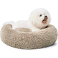 Calming Donut Dog Beds Cuddler, Dog Beds for Medium Large Dogs, Indoor Dog Calming Beds Large,30''