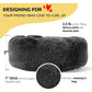 Calming Donut Dog Beds Cuddler, Dog Beds for Medium Large Dogs, Indoor Dog Calming Beds Large,30''