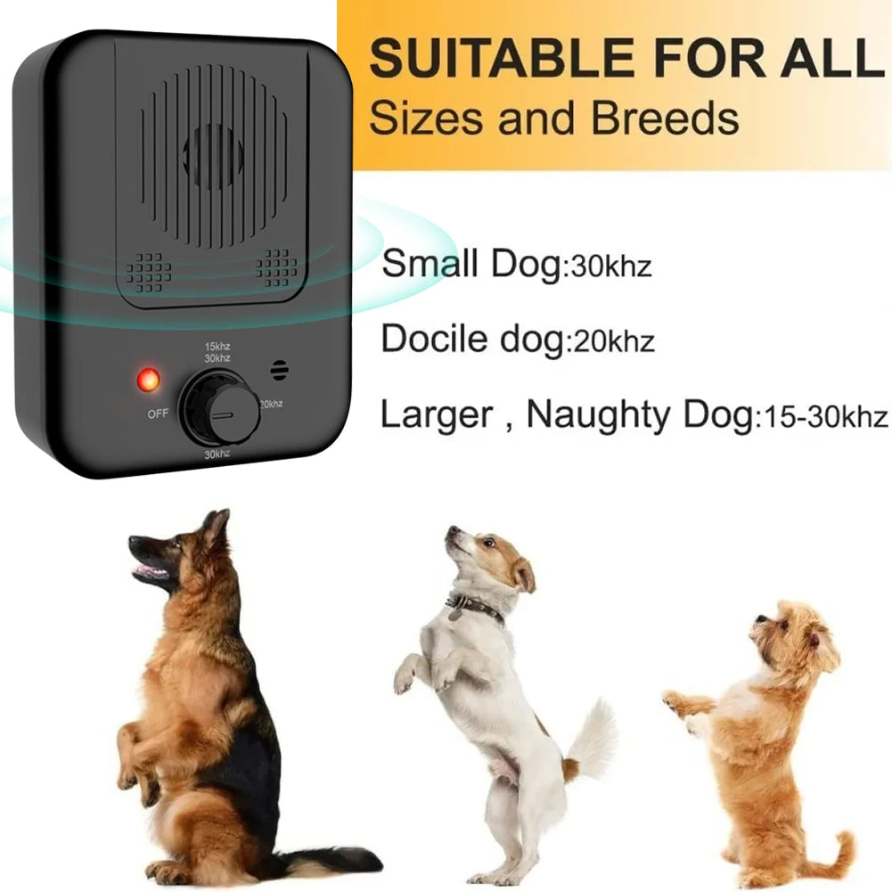 Anti-Barking Ultrasonic Dog Bark Stopper | Rechargeable Dog Deterrent & Pet Repeller 🐶🔇