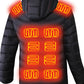 Men’s Smart Heated Jacket with 21 Heating Zones