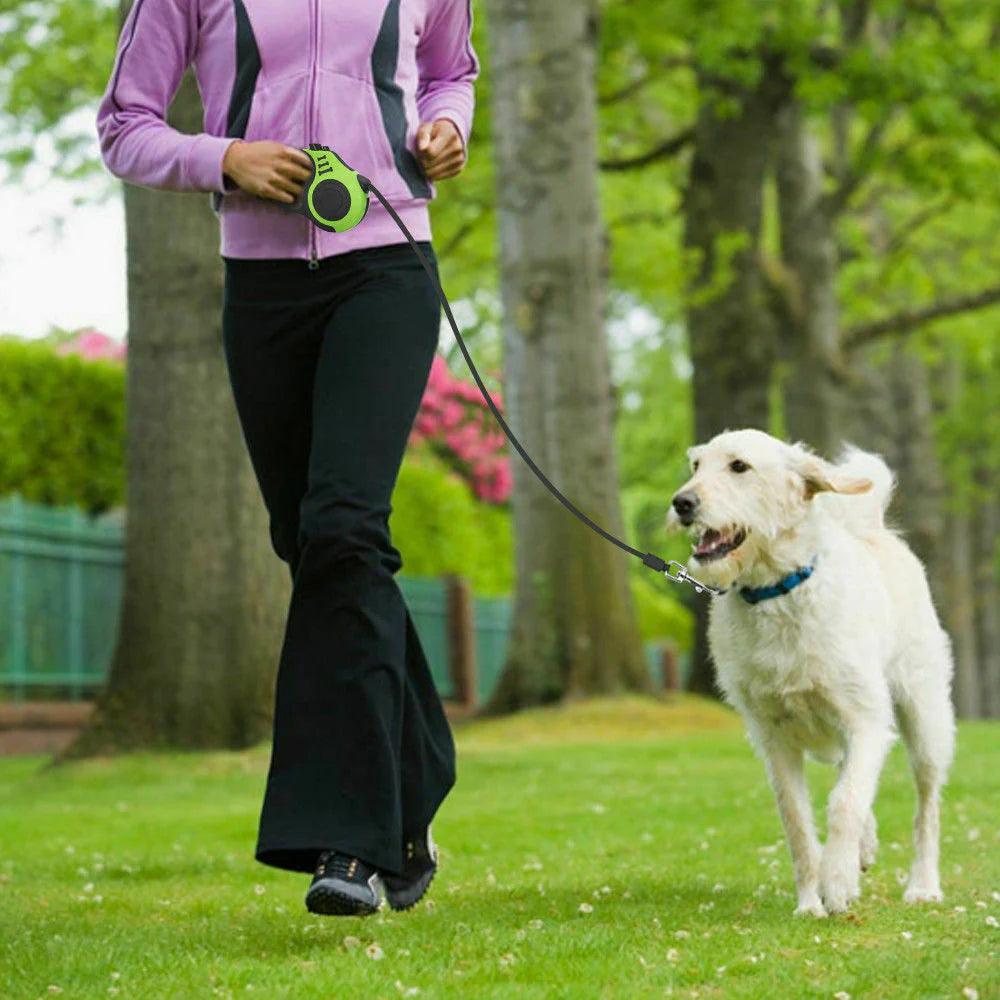 .The improved swivel snap and all belt design of the leash, reducing tangling during walks.